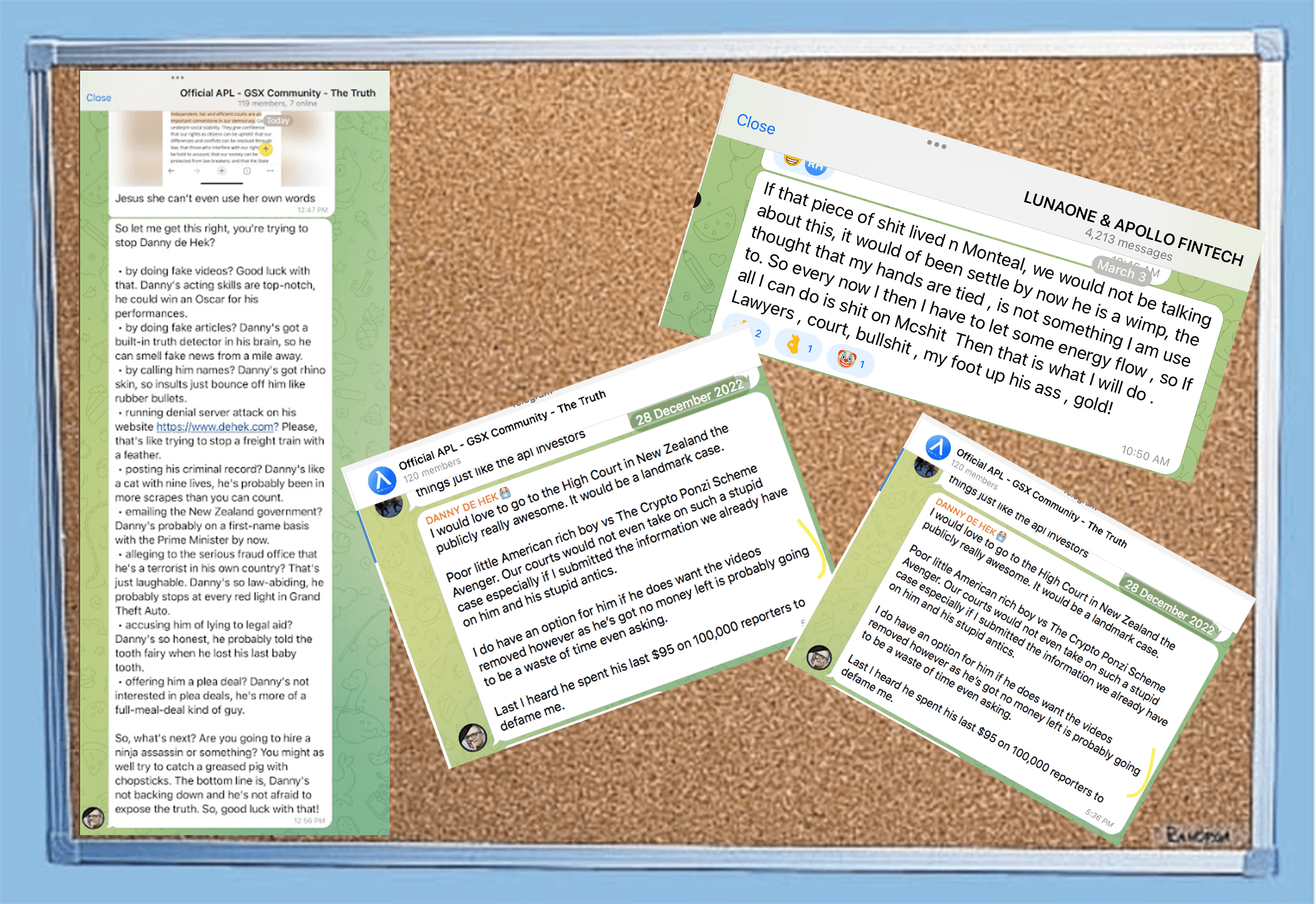 Thumbnail for Danny de Hek: Threats, Extortion, and Bullying, The Receipts